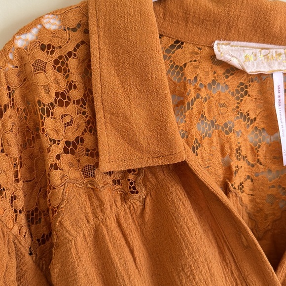 NWOT Jen’s Pirate Booty Kiedis Top Bohemian Boho Western Long Sleeve - Picture 6 of 9